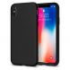 Защитный чехол Spigen SGP Liquid Crystal для Apple iPhone XS - Matte Black: фото 1 из 14