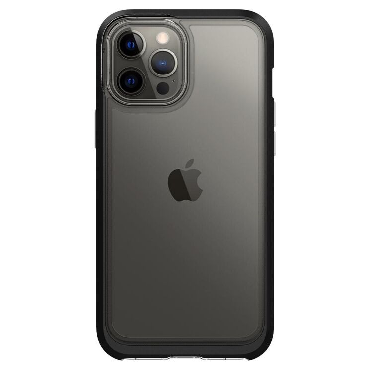 Защитный чехол Spigen (SGP) Neo Hybrid Crystal для Apple iPhone 12 Pro Max - Black: фото 2 из 8