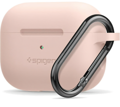 Защитный чехол Spigen (SGP) Silicone Fit для Apple AirPods Pro - Pink: фото 1 из 12