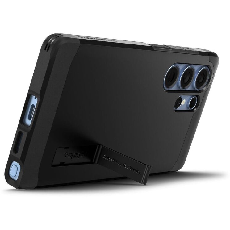 Защитный чехол Spigen (SGP) Tough Armor (MagFit) для Samsung Galaxy S25 Ultra (S938) ACS08964 - Black: фото 3 из 17