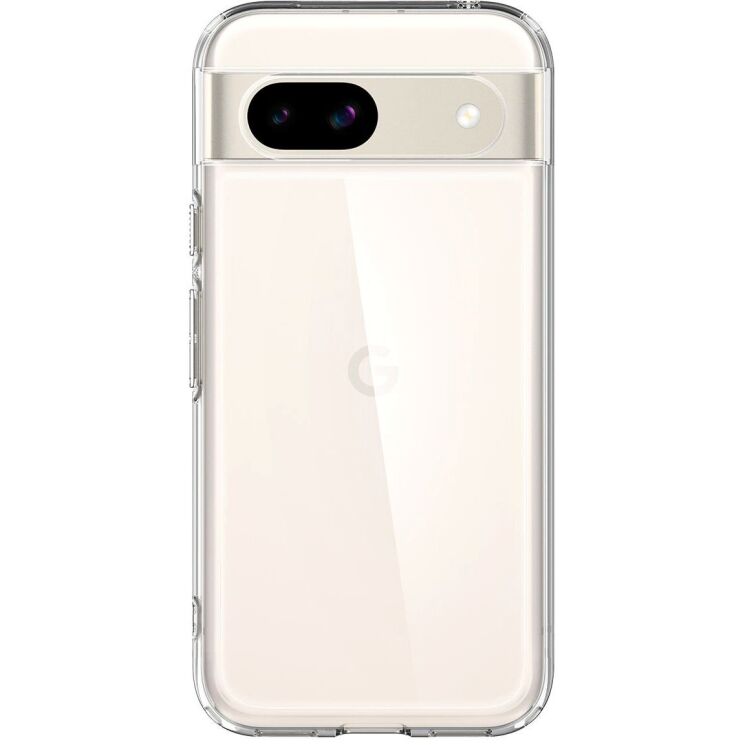 Защитный чехол Spigen (SGP) Ultra Hybrid для Google Pixel 8A - Crystal Clear: фото 2 из 17