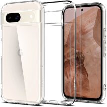 Защитный чехол Spigen (SGP) Ultra Hybrid для Google Pixel 8A - Crystal Clear: фото 1 из 17