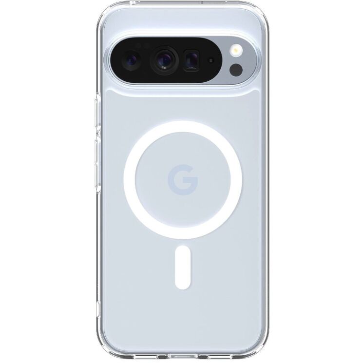 Захисний чохол Spigen (SGP) Ultra Hybrid (MagFit) для Google Pixel 10 Pro Pro XL (ACS09725) - Clear / White: фото 3 з 17