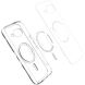 Захисний чохол Spigen (SGP) Ultra Hybrid (MagFit) для Google Pixel 9a (ACS09043) - Clear White (375445C). Фото 5 з 14