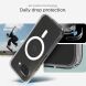 Защитный чехол Spigen (SGP) Ultra Hybrid (MagFit) для Google Pixel 9a (ACS09045) - Frost Black (375445B). Фото 13 из 14