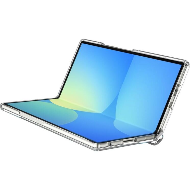 Захисний чохол Spigen (SGP) Ultra Hybrid Pro (MagFit) для Samsung Galaxy Fold 7 (ACS09546) - Clear / White: фото 8 з 22