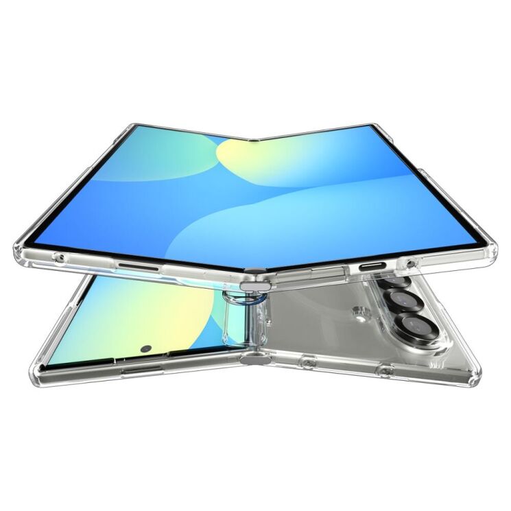 Захисний чохол Spigen (SGP) Ultra Hybrid Pro (MagFit) для Samsung Galaxy Fold 7 (ACS09546) - Clear / White: фото 11 з 22