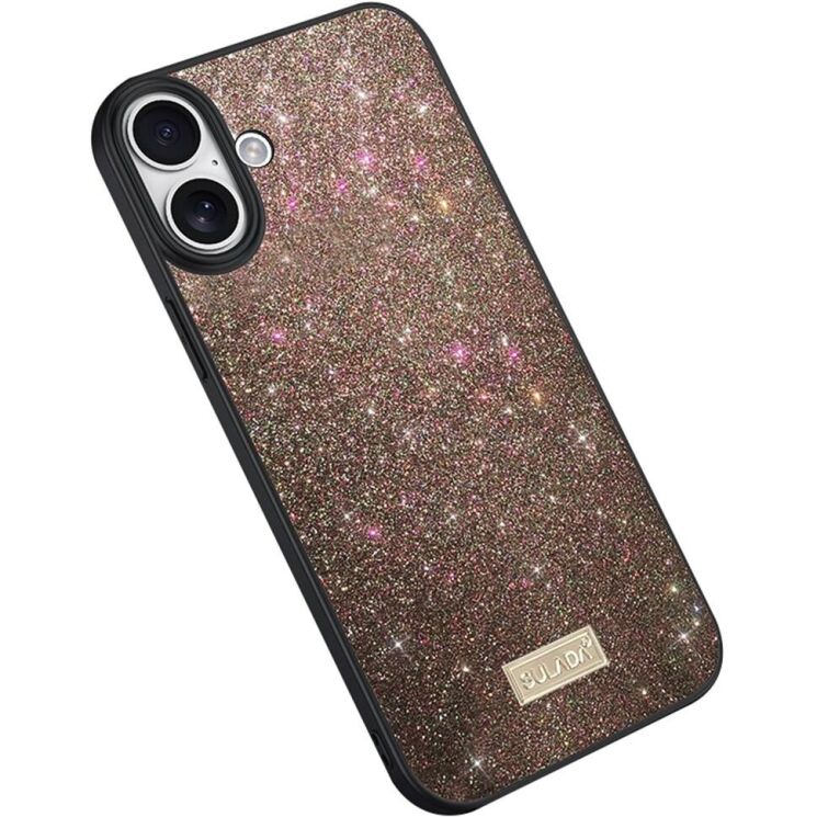 Защитный чехол SULADA Dazzling Glittery для Apple iPhone 16 - MultiColor: фото 1 из 4