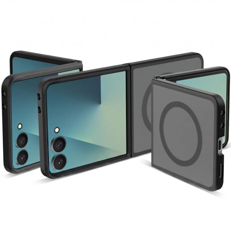 Защитный чехол Tech-Protect Magmat MagSafe (FF) для Samsung Galaxy Flip 8 - Matte Black (423546MB) Защитный чехол Tech-Protect Magmat MagSafe (FF) для Samsung Galaxy Flip 8 - Matte Black: фото 4 из 8