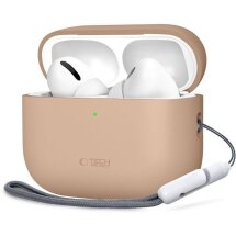 Защитный чехол Tech-Protect Silicone Case для AirPods Pro 3 - Caffe Latte: фото 1 из 7