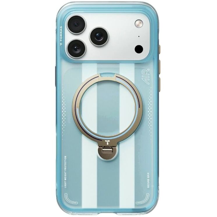 Защитный чехол TORRAS Ostand Q3 Air Football Limited для iPhone 17 Pro - Argentina Pampas Eagle: фото 2 из 12