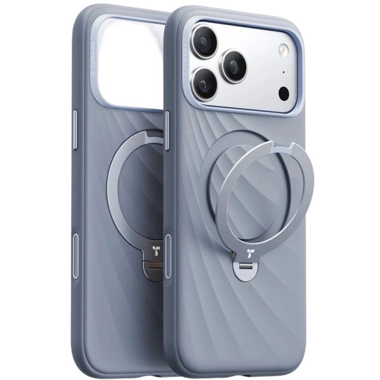 Захисний чохол TORRAS Ostand Q3 Wind Series для iPhone 17 Pro - Baby Blue (403297TT) Захисний чохол TORRAS Ostand Q3 Wind Series для iPhone 17 Pro - Baby Blue: фото 1 з 9