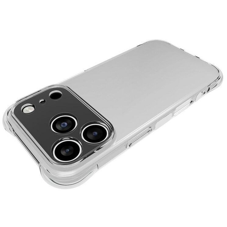 Защитный чехол UniCase AirBag Flow для Apple iPhone 17 Pro Max - Transparent: фото 2 из 5
