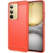 Защитный чехол UniCase Carbon для Realme C75 - Red (374324R)