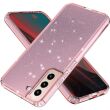 Защитный чехол UniCase Glitter Series для Samsung Galaxy S22 - Transparent Pink (290052P)