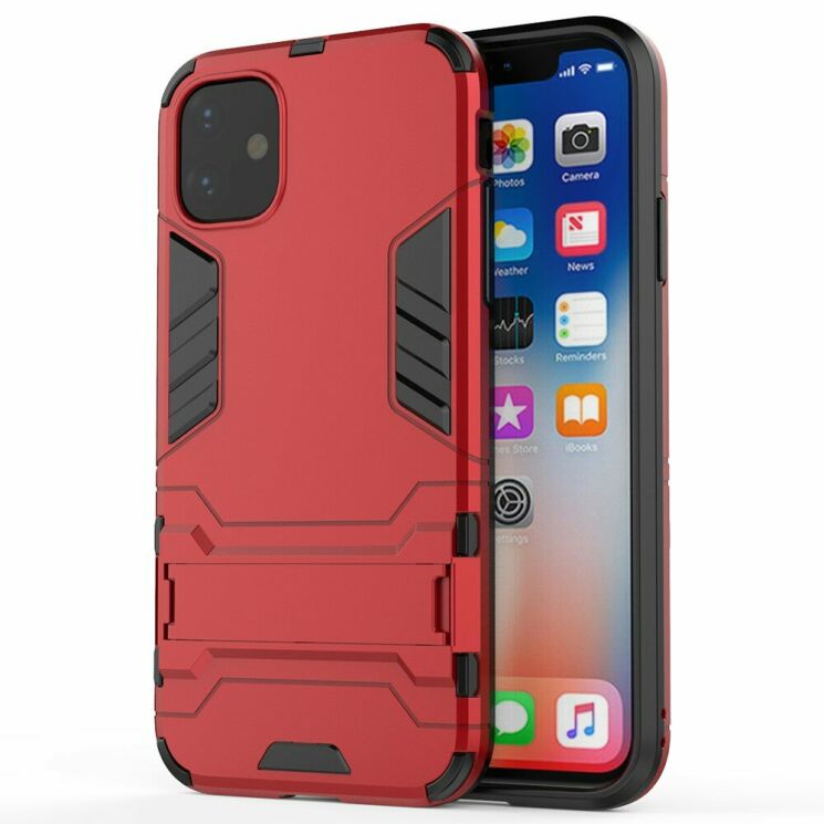 Защитный чехол UniCase Hybrid для Apple iPhone 11 - Red: фото 2 из 7