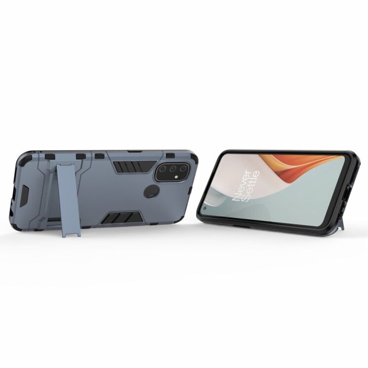 Защитный чехол UniCase Hybrid для OnePlus Nord N100 - Blue: фото 3 из 8