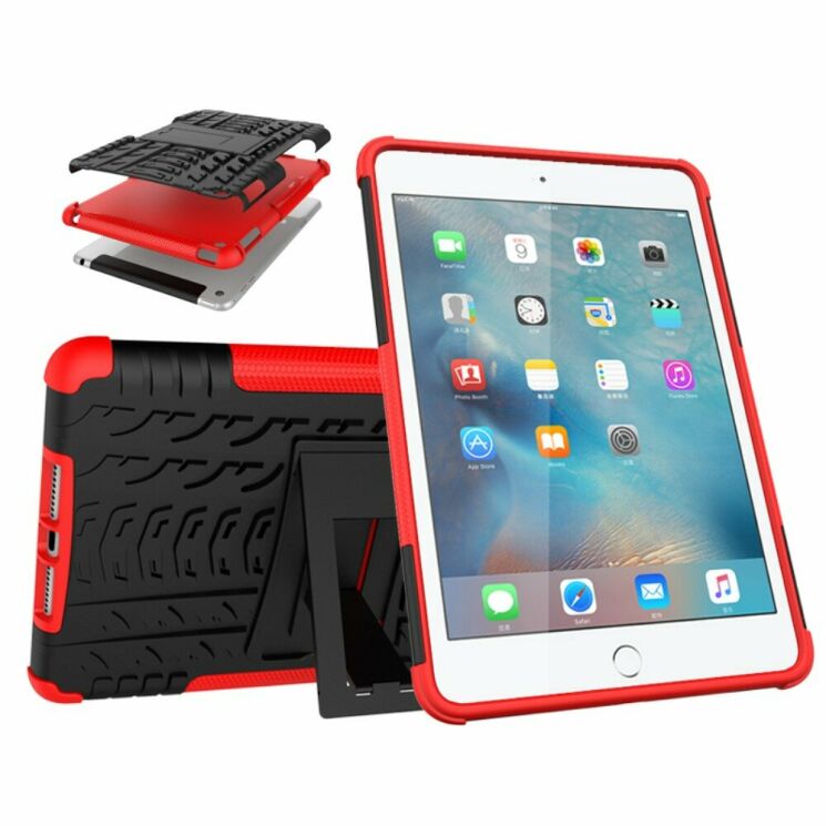 Захисний чохол UniCase Hybrid X для Apple iPad mini 5 (2019) - Red: фото 2 з 11
