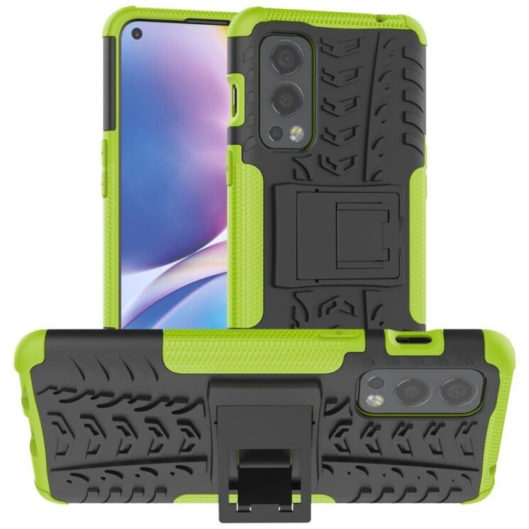 Захисний чохол UniCase Hybrid X для OnePlus Nord 2 - Green: фото 1 з 10