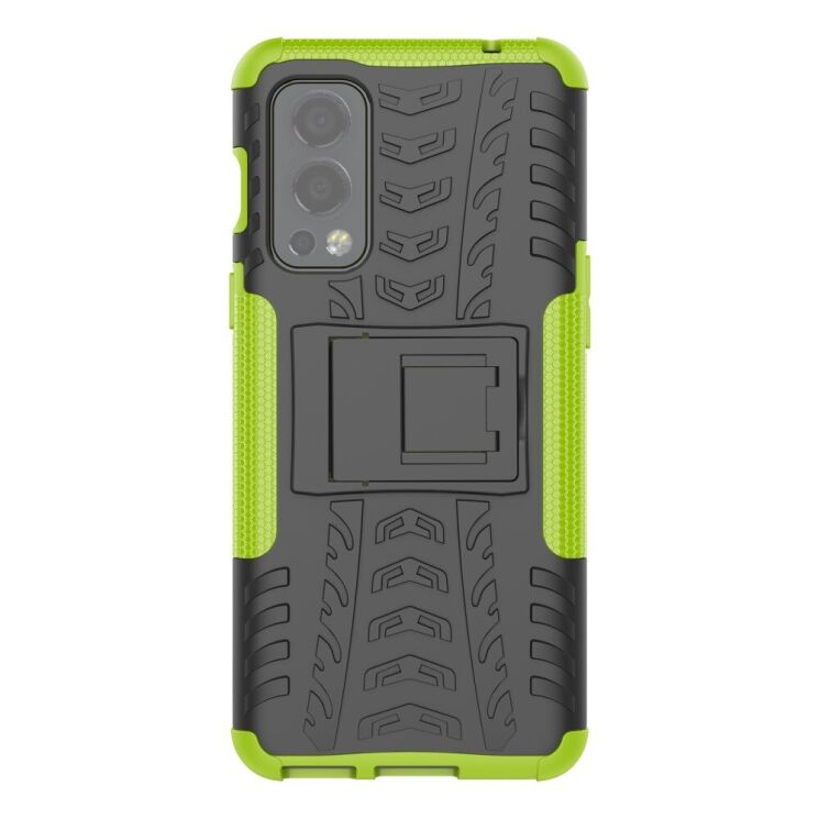 Захисний чохол UniCase Hybrid X для OnePlus Nord 2 - Green: фото 3 з 10