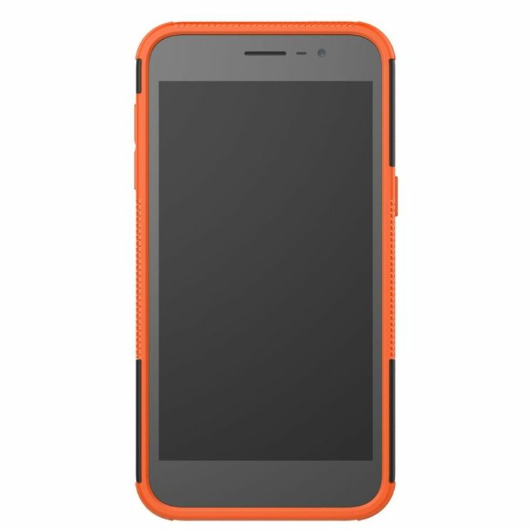 Защитный чехол UniCase Hybrid X для Samsung Galaxy J2 Core (J260) - Orange: фото 7 из 12