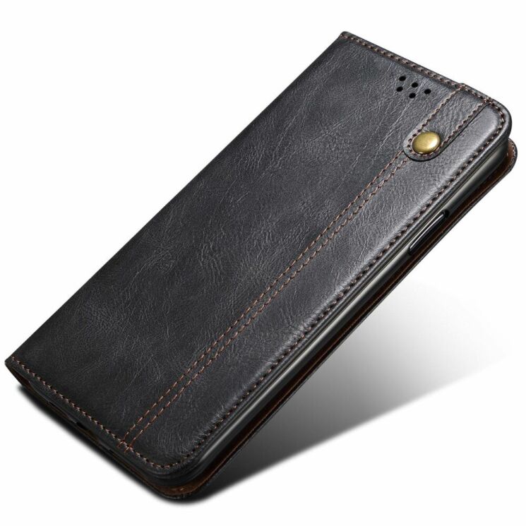 Защитный чехол UniCase Leather Wallet для OnePlus 13T - Black: фото 4 из 7