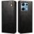 Защитный чехол UniCase Leather Wallet для Xiaomi Redmi Note 14S - Black: фото 1 из 7