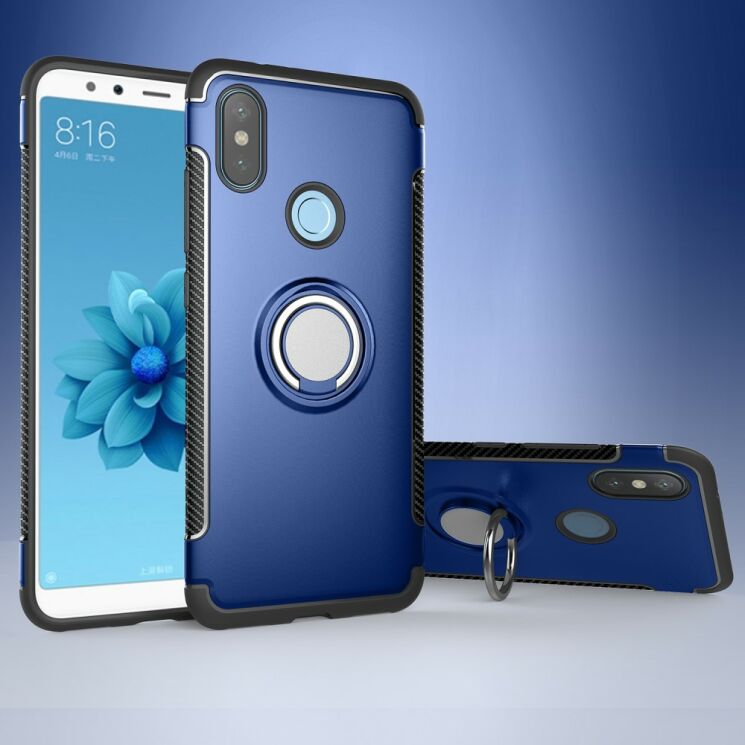 Защитный чехол UniCase Mysterious Cover для Xiaomi Mi 6X / Mi A2 - Light Blue: фото 1 из 8