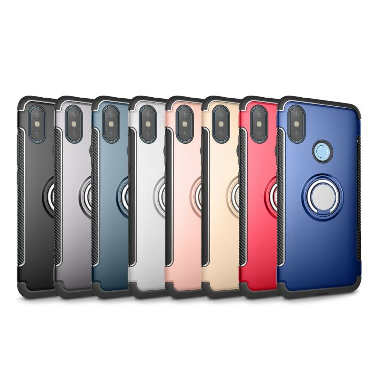 Защитный чехол UniCase Mysterious Cover для Xiaomi Mi 6X / Mi A2 - Light Blue: фото 2 из 8