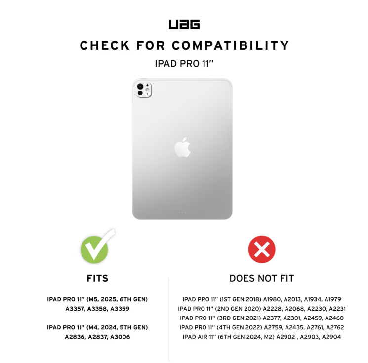 Защитный чехол URBAN ARMOR GEAR Metropolis SE Series для iPad Pro 11 M5/M4 (2025/2024) 124475114040 - Black (359220B) Защитный чехол URBAN ARMOR GEAR Metropolis SE Series для iPad Pro 11 M5/M4 (2025/2024) 124475114040 - Black: фото 13 из 14