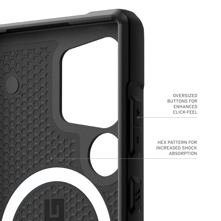 Захисний чохол URBAN ARMOR GEAR (UAG) Pathfinder Pro для Samsung Galaxy S24 (S921) - Black: фото 13 з 14