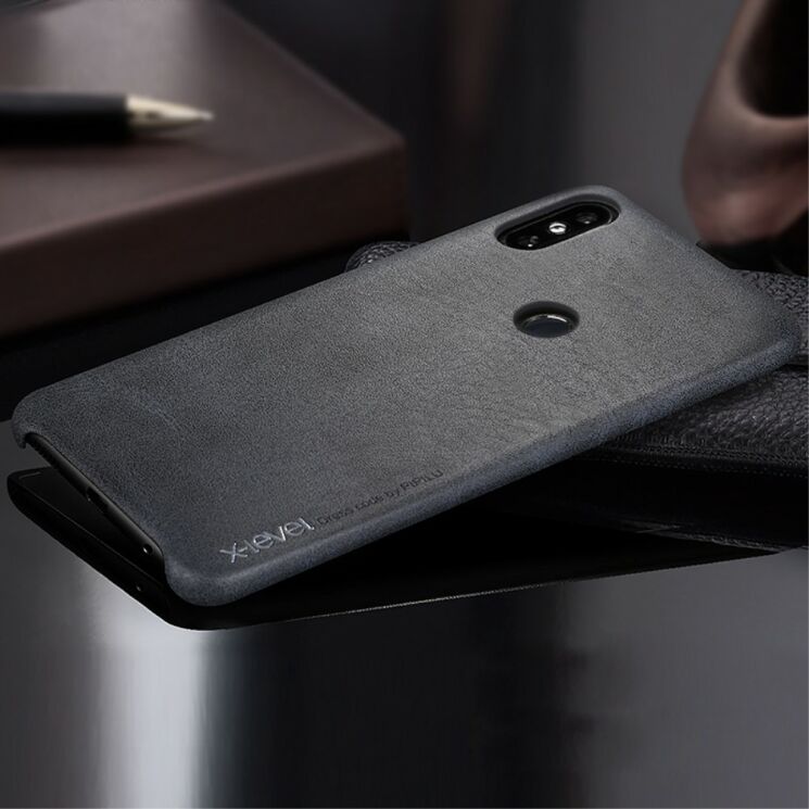 Защитный чехол X-LEVEL Vintage для Xiaomi Mi 8 - Black: фото 1 из 6
