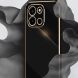 Защитный чехол XINLI Porcelain Design для OnePlus Nord 6 - Black (411909B). Фото 2 из 7