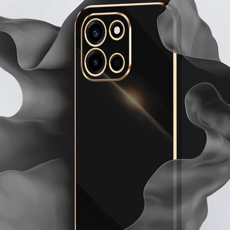 Защитный чехол XINLI Porcelain Design для OnePlus Nord 6 - Black: фото 2 из 7