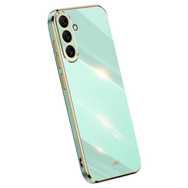 Защитный чехол XINLI Porcelain Design для Samsung Galaxy A37 (A376) - Cyan: фото 1 из 8
