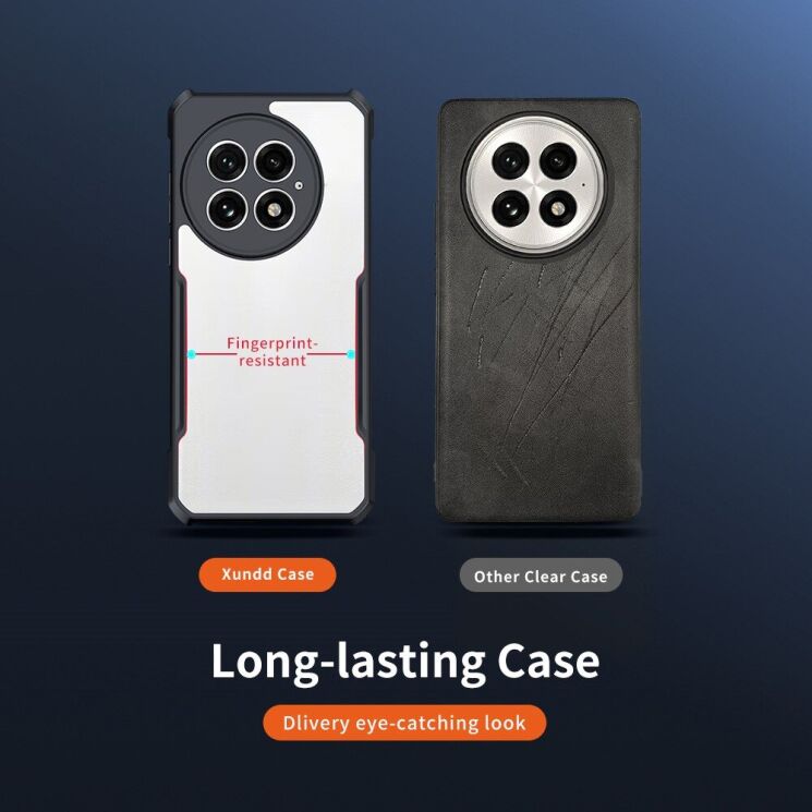 Защитный чехол XUNDD Rugged Case для OnePlus 13 - Black: фото 5 из 14