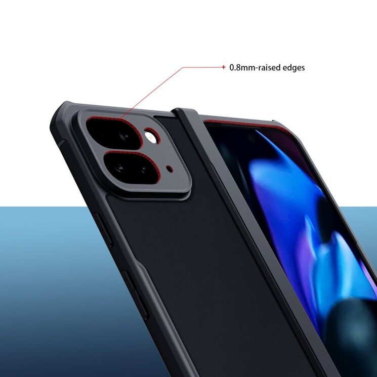 Защитный чехол XUNDD Rugged Case (FF) для Google Pixel 9 Pro Fold - Black: фото 6 из 10