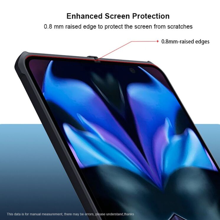 Защитный чехол XUNDD Rugged Case (FF) для Google Pixel 9 Pro Fold - Black: фото 5 из 10