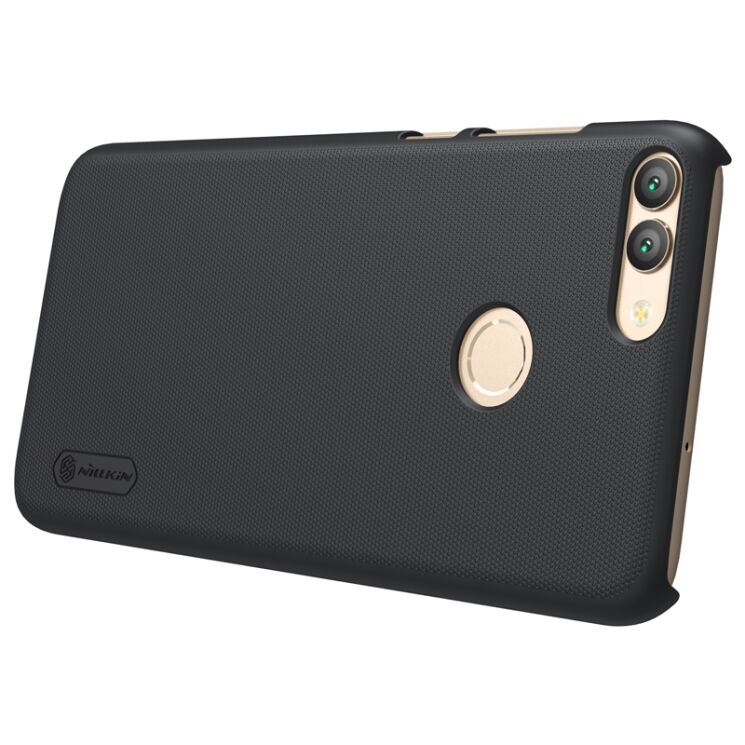 Пластиковый чехол NILLKIN Frosted Shield для Huawei P Smart - Black: фото 6 из 13