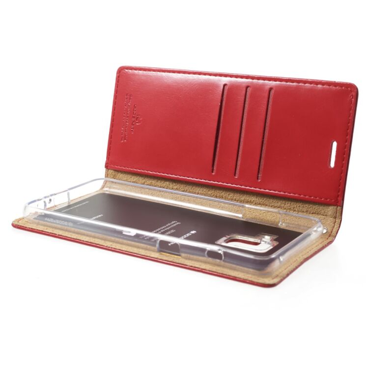 Чехол-книжка MERCURY Classic Flip для Samsung Galaxy A8+ 2018 (A730) - Red: фото 5 из 5