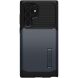 Защитный чехол Spigen (SGP) Slim Armor для Samsung Galaxy S22 Ultra (S908) - Metal Slate (289970M). Фото 3 из 7