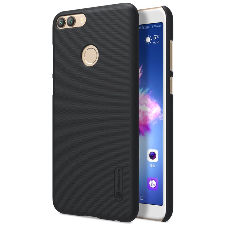 Пластиковый чехол NILLKIN Frosted Shield для Huawei P Smart - Black: фото 1 из 13