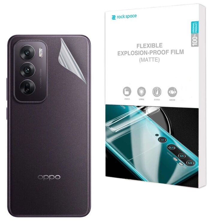 Антиблікова плівка на задню панель RockSpace Matte для OPPO Reno 13 F/FS 5G: фото 1 з 9