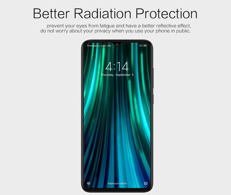 Антиблікова плівка NILLKIN Matte для Xiaomi Redmi Note 8 Pro: фото 7 з 11