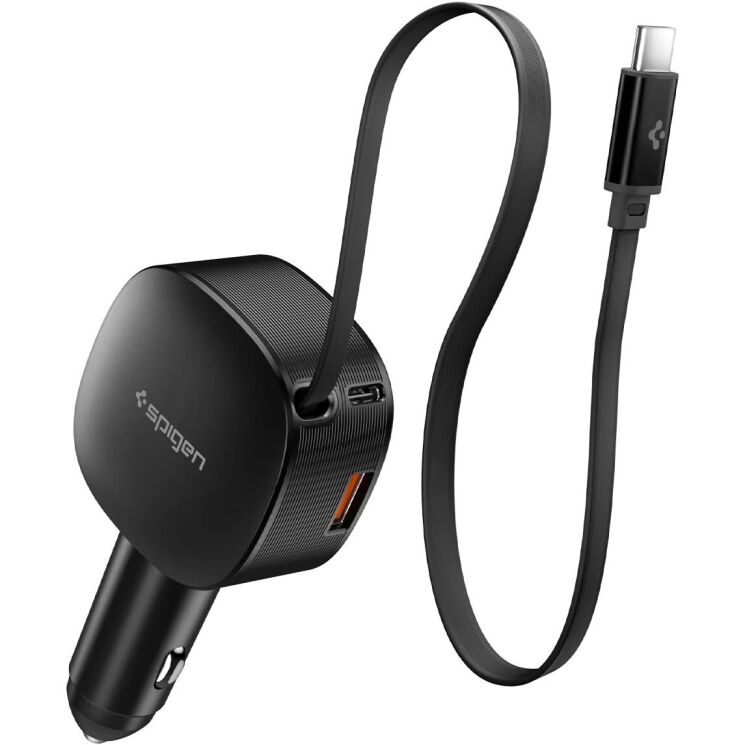 Автомобильное зарядное устройство Spigen Car Charger EV603BT (60W) ACP10515 - Black: фото 2 из 12