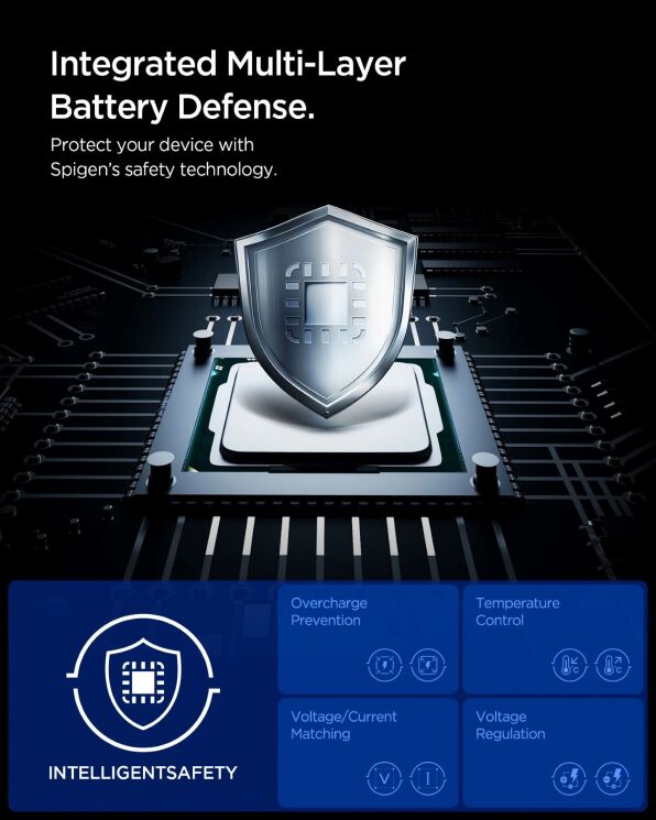 Автомобильное зарядное устройство Spigen Car Charger EV603BT (60W) ACP10515 - Black: фото 12 из 12