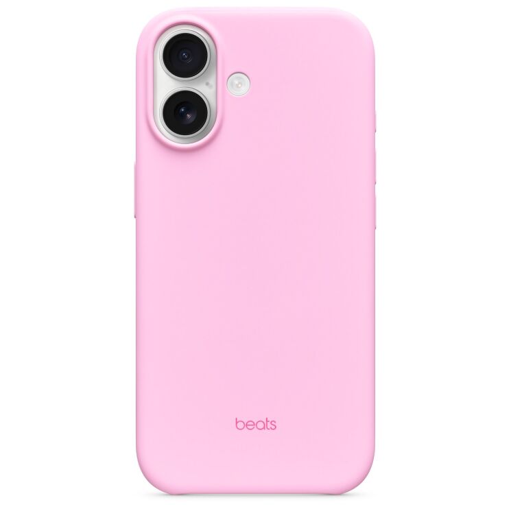 Чохол Beats Case with MagSafe and Camera Control для iPhone 17 (MGK44) - Pebble Pink: фото 1 з 8