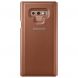 Чохол Clear View Standing Cover для Samsung Note 9 (EF-ZN960CAEGRU) Brown (158535A). Фото 2 з 13