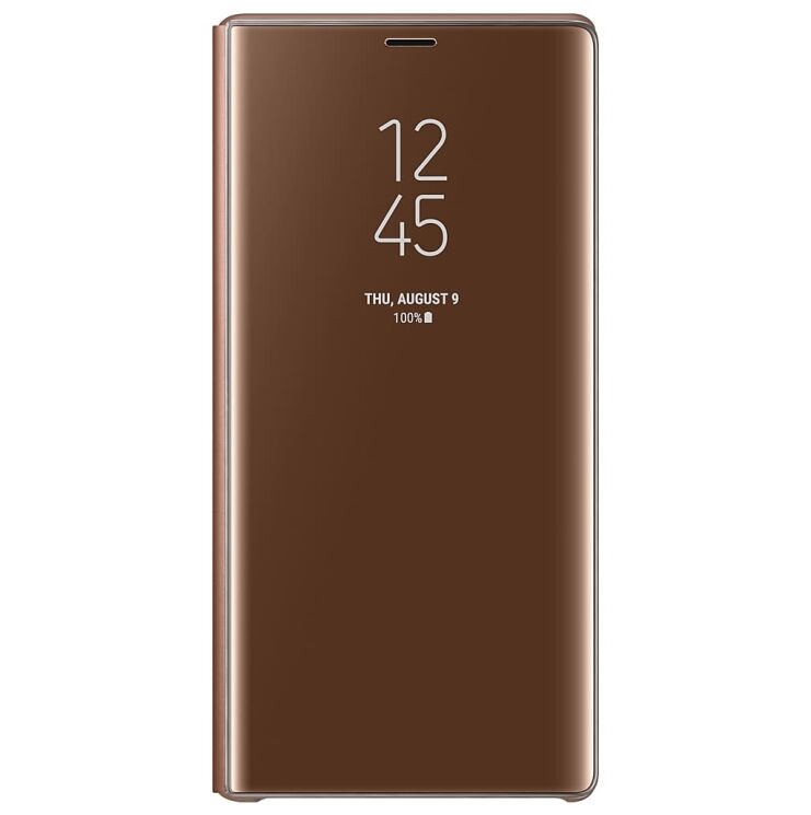Чохол Clear View Standing Cover для Samsung Note 9 (EF-ZN960CAEGRU) Brown: фото 1 з 13