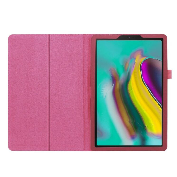 Класичний чохол-книжка Deexe Book Type для Samsung Galaxy Tab A 10.1 (2019) - Rose: фото 2 з 8